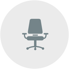 Icon of an office chair